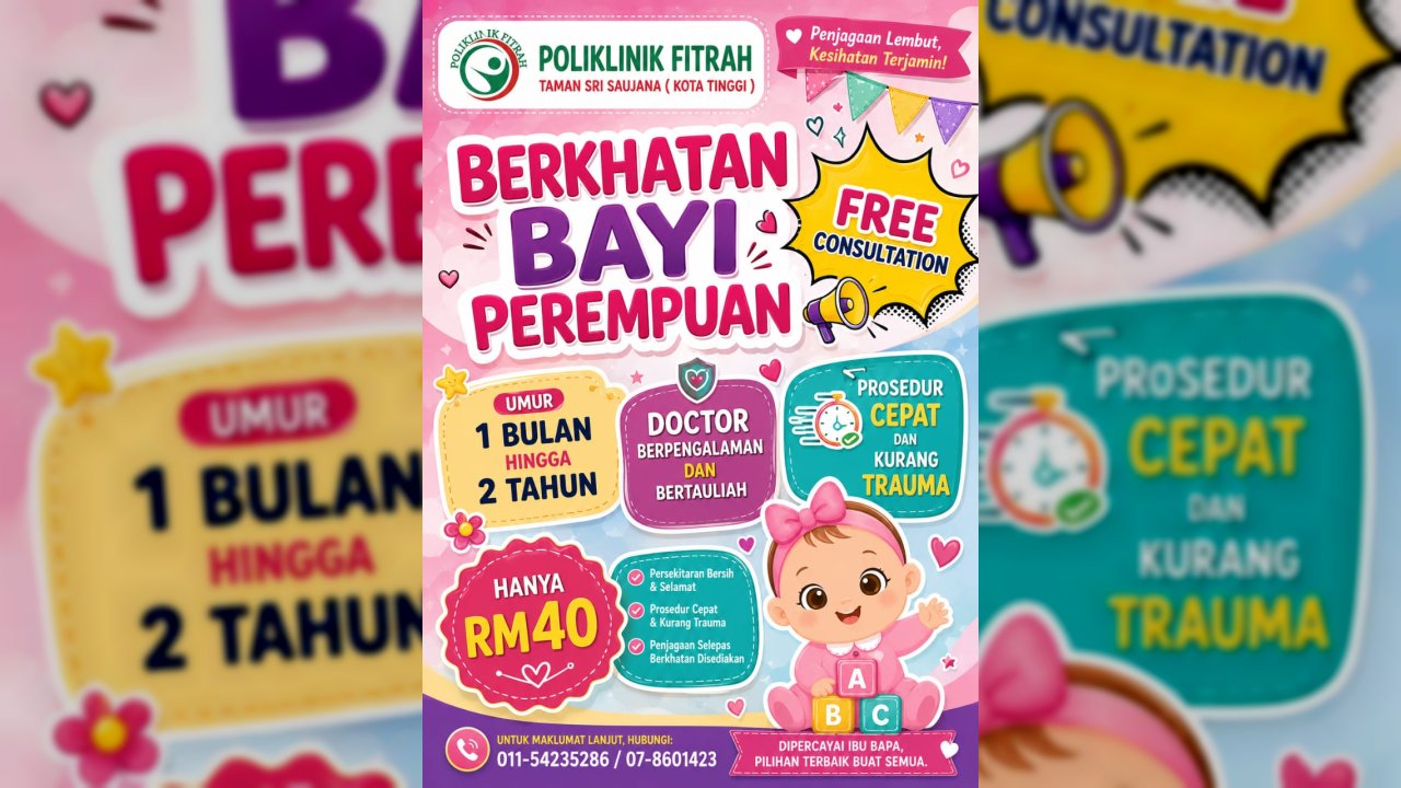 khatan bayi perempuan