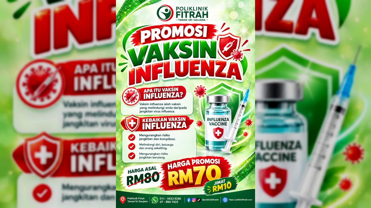 INFLUENZA VACCINE PROMO